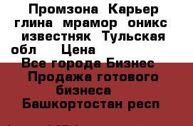 Промзона. Карьер глина, мрамор, оникс, известняк. Тульская обл.  › Цена ­ 250 000 000 - Все города Бизнес » Продажа готового бизнеса   . Башкортостан респ.